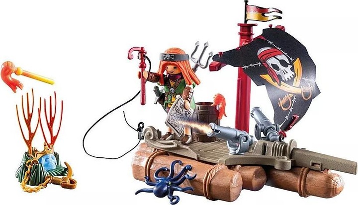 Productafbeelding Playmobil Een schat vinden op een piratenvlot (71794, Playmobil Piraten)