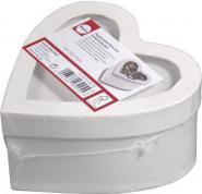 Produktbild Rayher Pappmaché Herz, FSC Recycled 100%, weiss