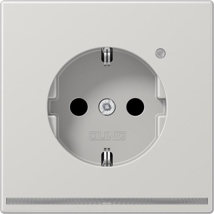 JUNG, Steckdose, SCHUKO-Steckdose 16A 250V LS 1520-O LG LNW
