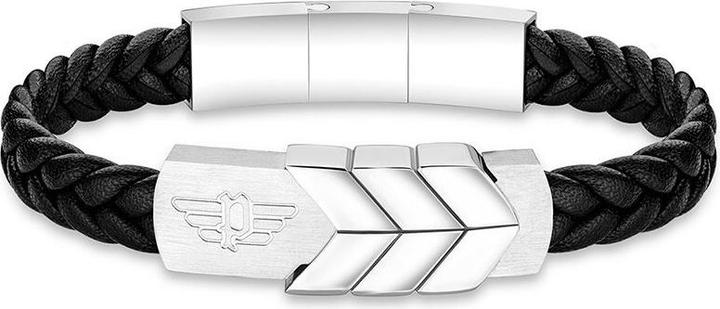 Police Modern Leather Bracelet Valorious Peagb2214614