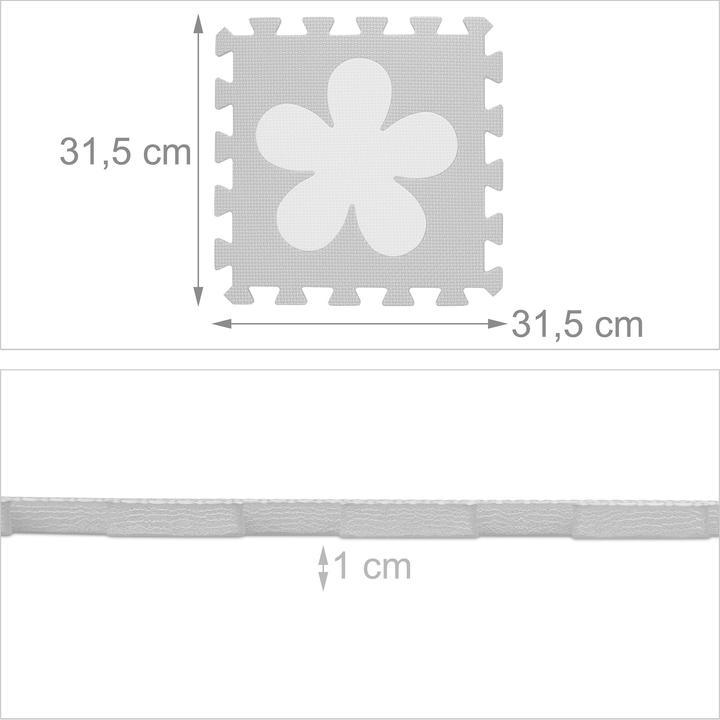 Image du produit Relaxdays tapis de jeu (91.5 x 91.5 x 1 cm)