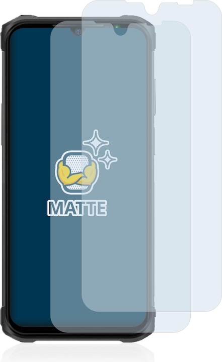 Actual product image BROTECT Anti-glare screen protector matt (2 Piece, Ulefone Armor 12)