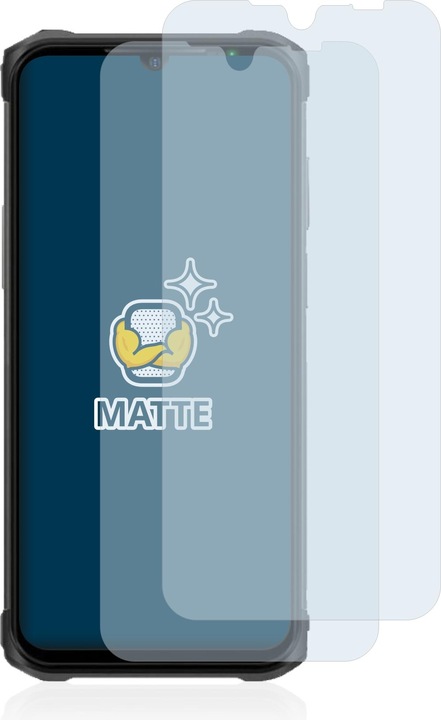 Actual product image BROTECT Anti-glare screen protector matt (2 Piece, Ulefone Armor 12)