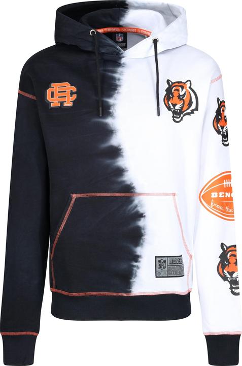 Immagine prodotto Recovered Felpa con cappuccio in pile Re:covered - INK DYE Cincinnati Bengals - 3XL (3XL)
