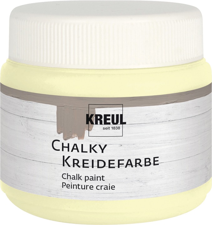 Actual product image Kreul Chalky paint, Noble Nougat, 150 ml (Noble Nougat, 150 ml)