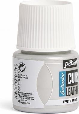 Produktbild Pebeo SetaCuir Lederfarben (Metall Silber, 45 ml)