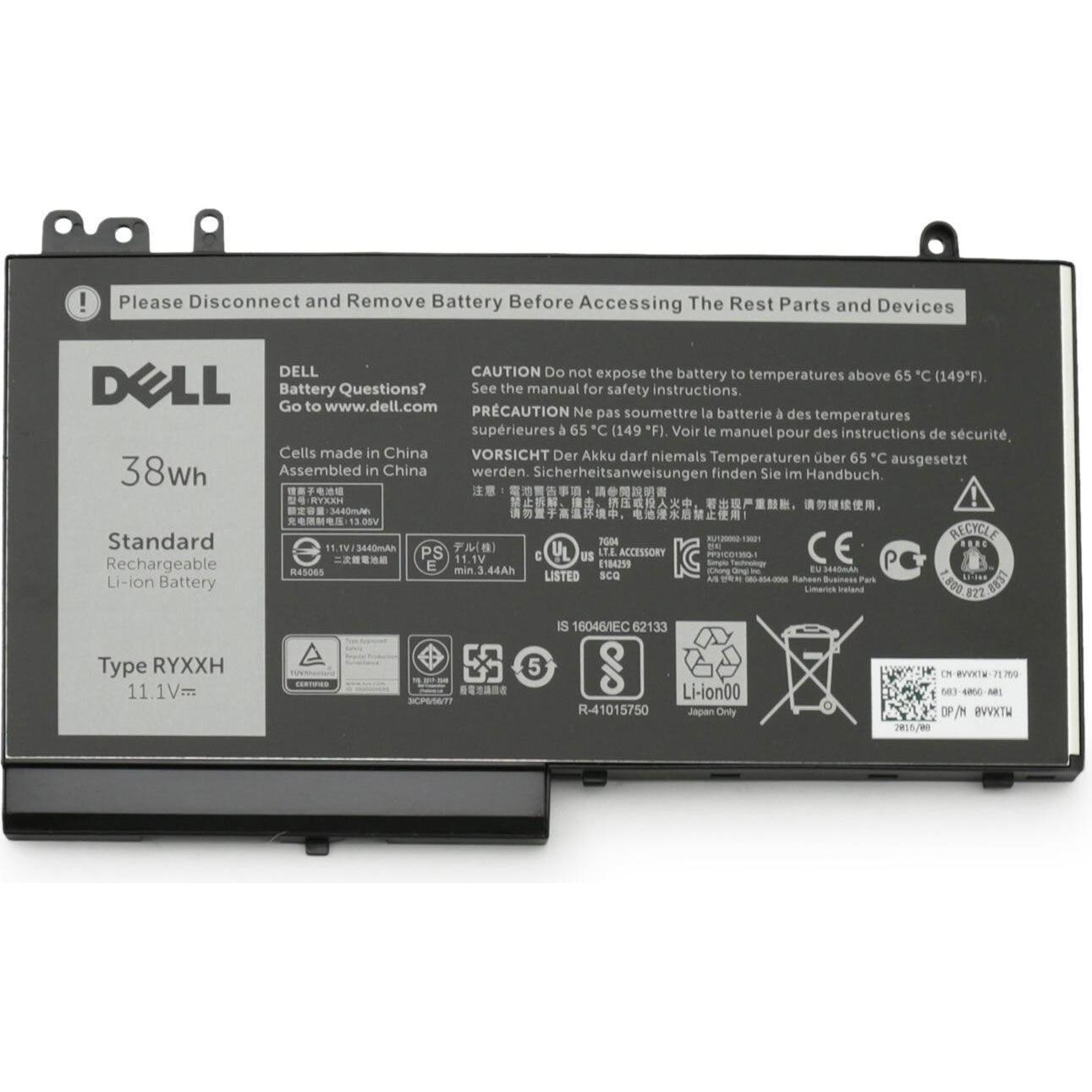 Dell 5TFCY (3 Zellen), Notebook Akku