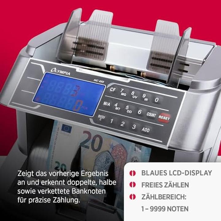 Produktbild Olympia NC 455, 300 notes (Geldscheinprüfer)