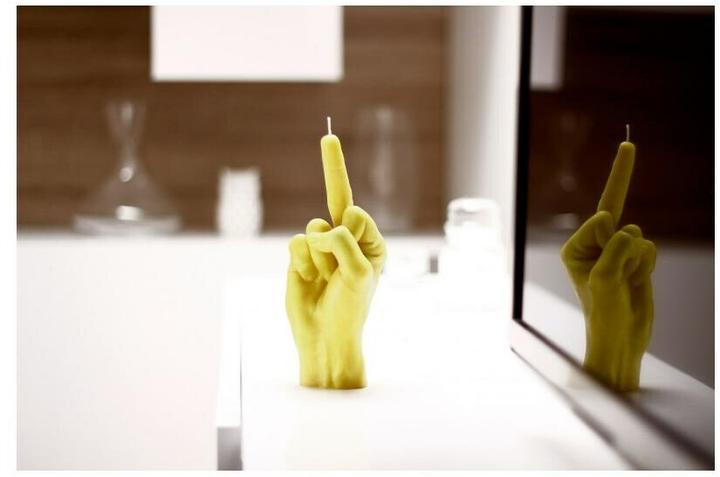 Image du produit Candle Hand Va te faire foutre (1 pcs)