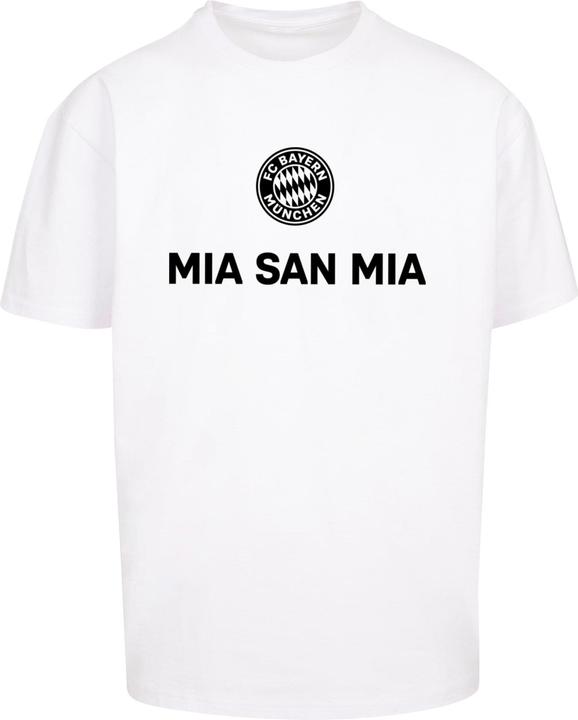 Actual product image FC Bayern München Mia San Mia Logo Heavy Oversized Tee - 115331 (XXL)