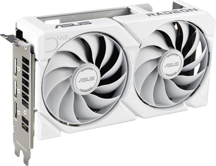 Produktbild ASUS DUAL-RX9060XT-16G-WHITE 16GB GDDR6 HDMI DP (16 GB)