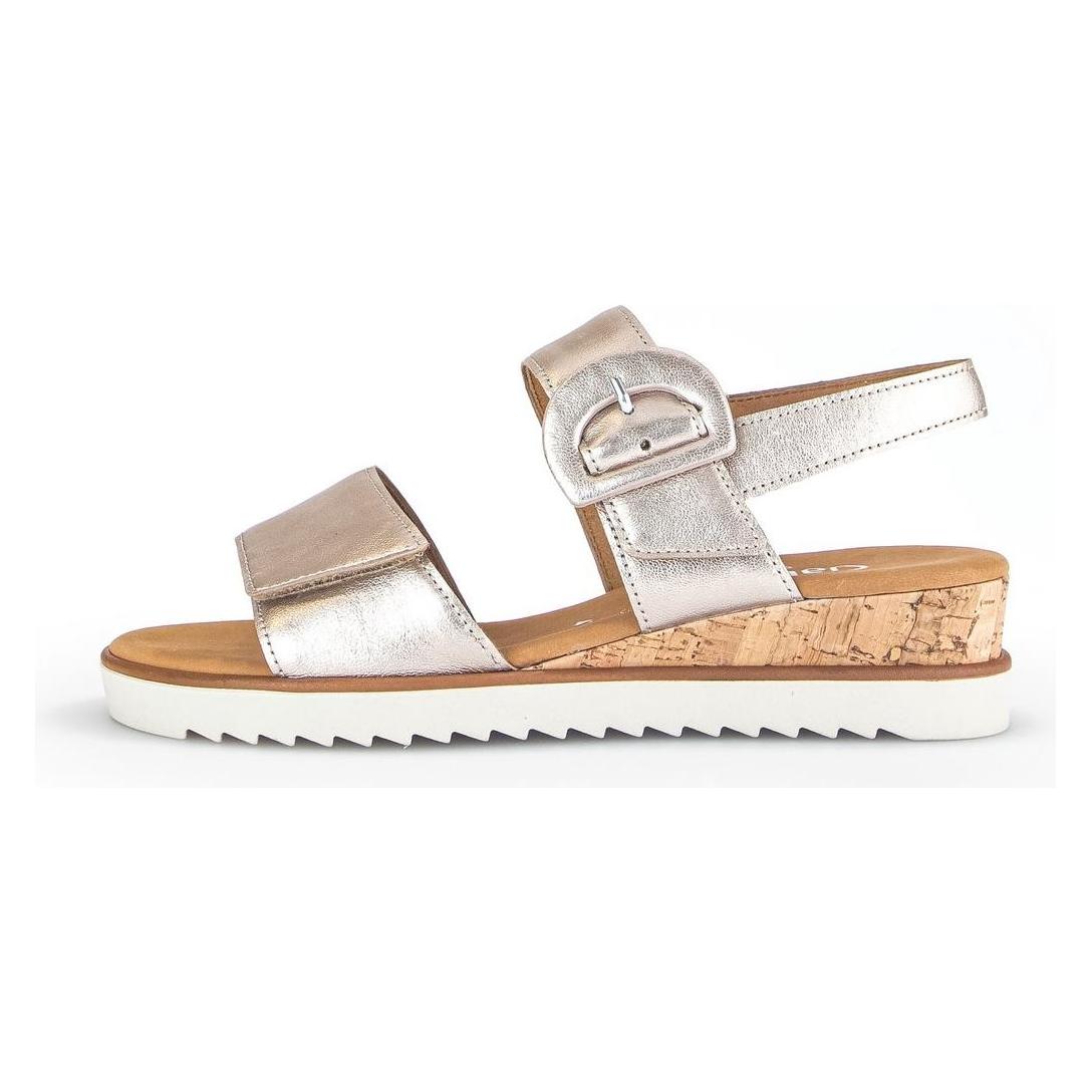 Gabor, Vrouwen, Sandalen, 752 Sandalen - Met Sleehak - Dames - Roze - Maat 42, Roze, (42)