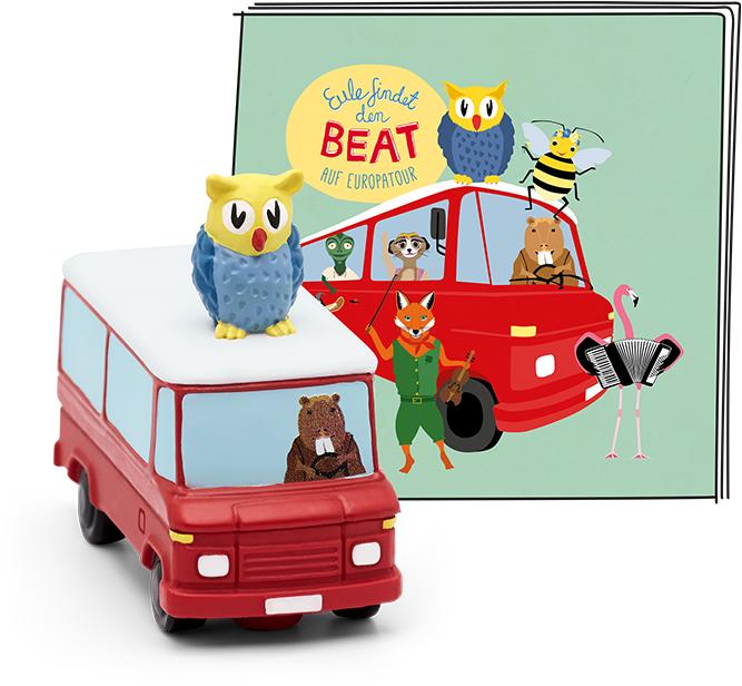 Produktbild Tonies Eule findet den Beat auf Europatour (Deutsch)