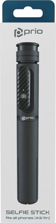 Immagine prodotto prio Bastone per selfie e treppiede 2 in 1 nero