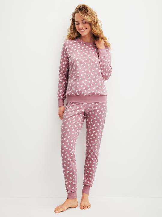 Produktbild Calida Cotton Special Bündchen-Pyjama (L)