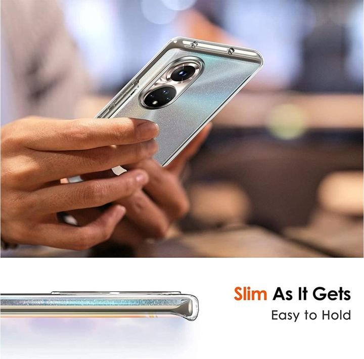 Actual product image Screenguard Honor 50 Flexible TPU Clear Case (Honor 50)