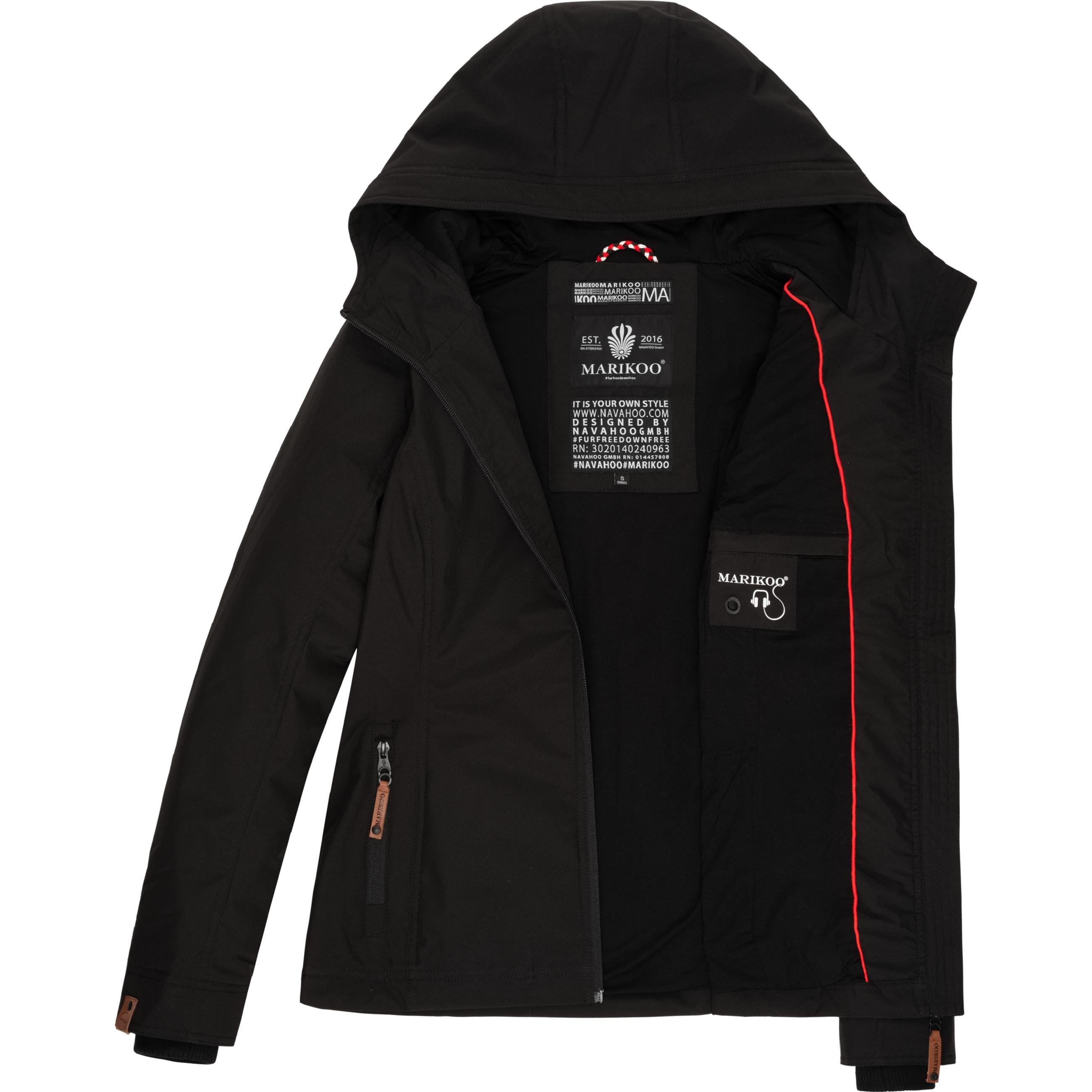 Thumbnail - Marikoo, Damen, Jacke, Brombeere (L), Schwarz, L
