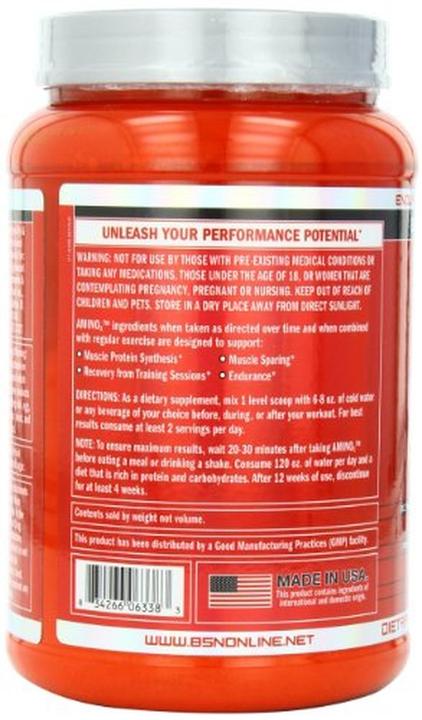 Actual product image BSN Amino X (Raspberry, 1 x, 1015 g)