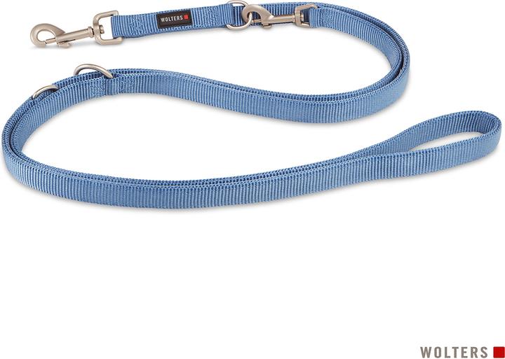 Image du produit Wolters Professional Laisse de présentation extra longue taille L 300 cm x 2,0 cm riverside blue (L, Chien, Sport canin)