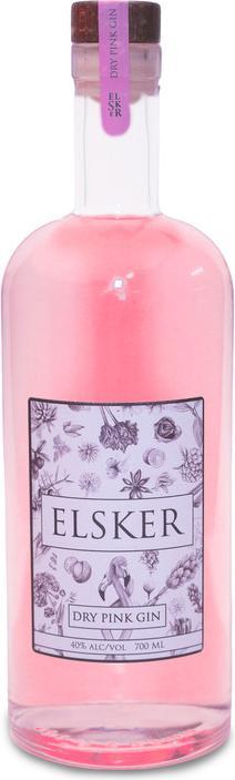 Produktbild Bareksten Elsker Pink Dry Gin (1 x 70 cl)