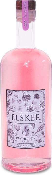 Image du produit Bareksten Elsker Pink Dry Gin (1 x 70 cl)