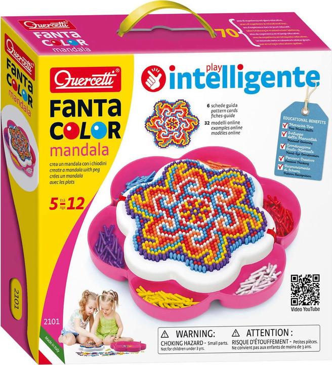 Produktbild Quercetti Pixel Kunst Mandala (1200 Teile)
