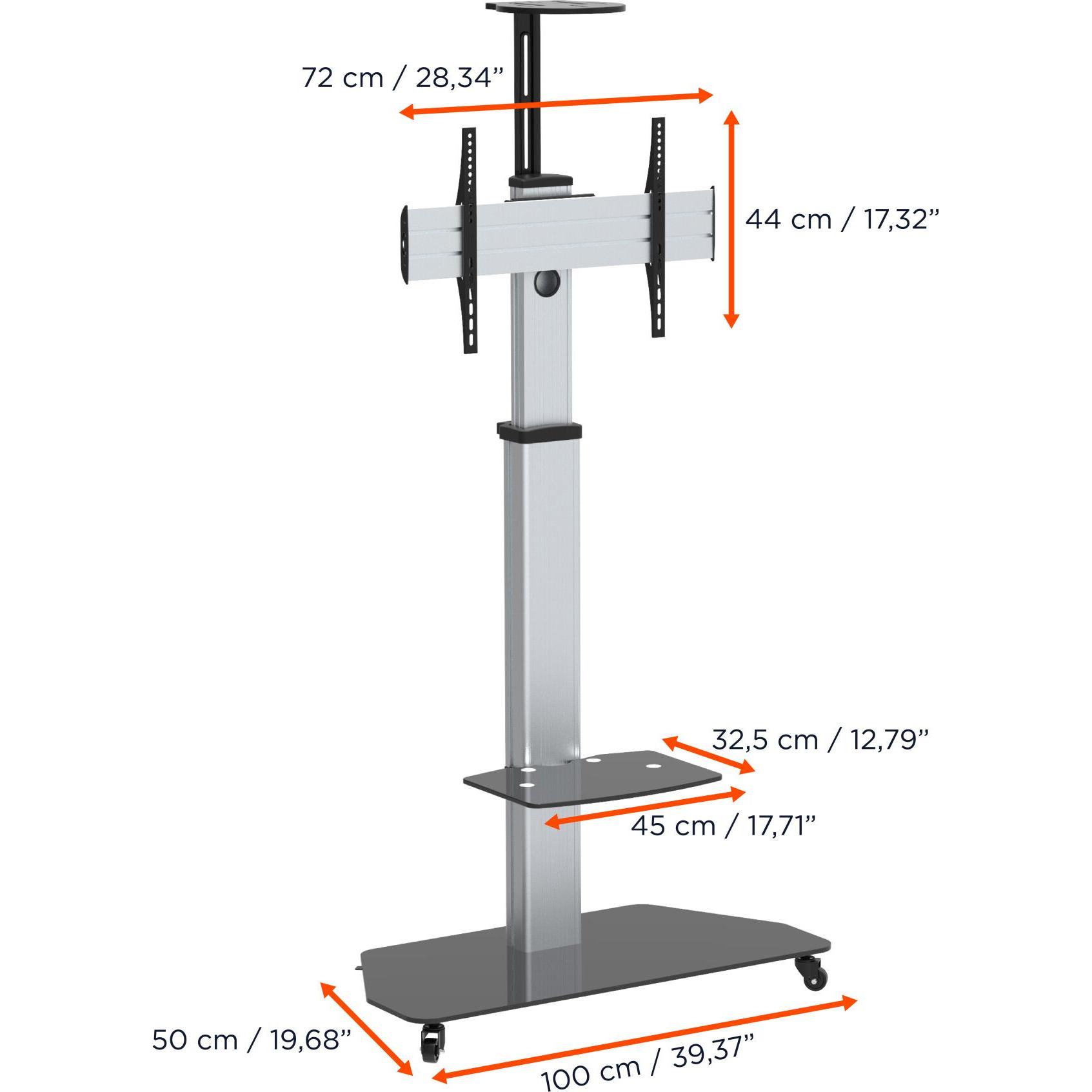 Thumbnail - Celexon Rollwagen Adjust-3270MP (Universal, 70", 70 kg), TV Ständer, Silber