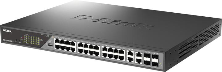 Actual product image D-Link 28-Port Desktop Gigabit Poe (28 Ports)