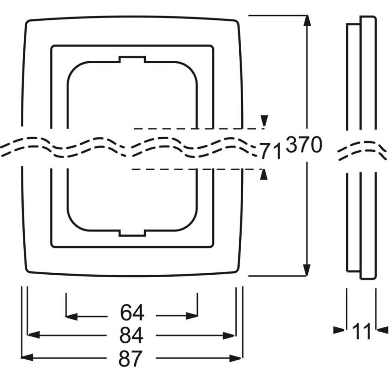 Thumbnail - Busch-Jaeger, Zubehör Schalterprogramm, Abdeckrahmen 5-fach Rahmen 2CKA001754A4436