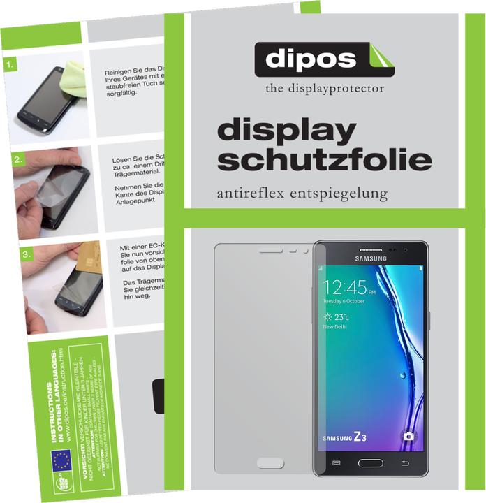 Actual product image Dipos Screen Protector Anti-Glare (6 pcs., Samsung Galaxy Z3)