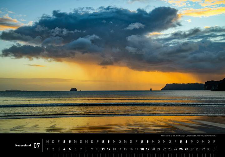 Produktbild Neuseeland Premiumkalender 2026