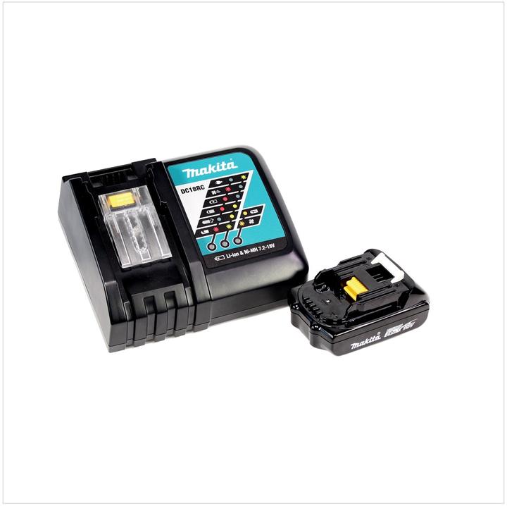 Produktbild Makita DHP 453 RA1J Akku Schlagbohrschrauber 18 V 42 Nm + 1x Akku 2,0 Ah + Ladegerät + Koffer (Akkubetrieb)