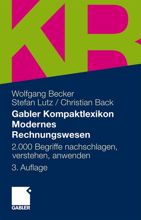 Energie-Label Kompaktlexikon Modernes Rechnungswesen (Deutsch, Christian Back, Stefan Lutz, Wolfgang Becker, 2011)