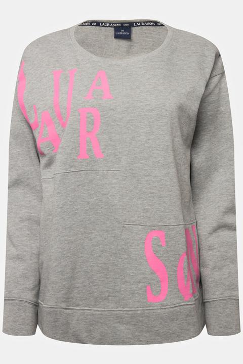 Produktbild Laurasøn Sweatshirt, oversized, Patchlook mit Laurasøn-Print (L)