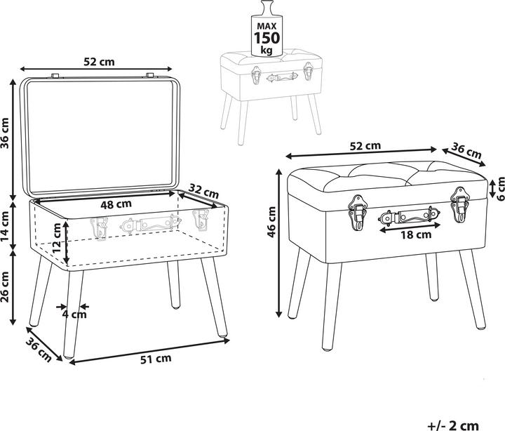 Actual product image Beliani Mallard