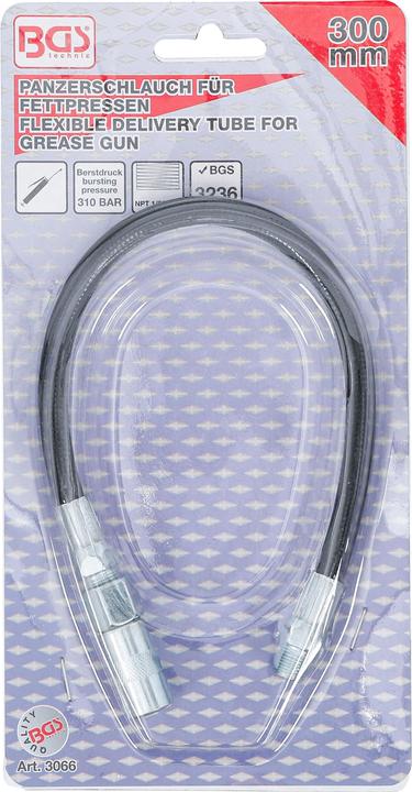 Immagine prodotto BGS Tubo flex per ingrassatori 300 mm