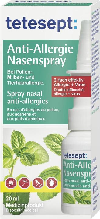 Tetesept Anti Allergie Nasenspray 20 ml (6 Stück)