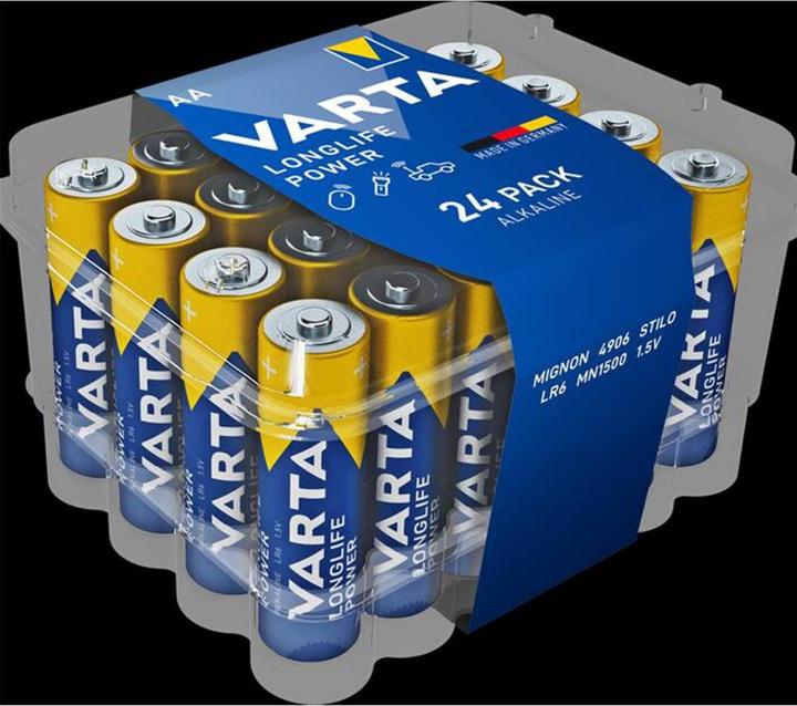 Actual product image Varta Longlife Power (24 pcs., AA, 2970 mAh)