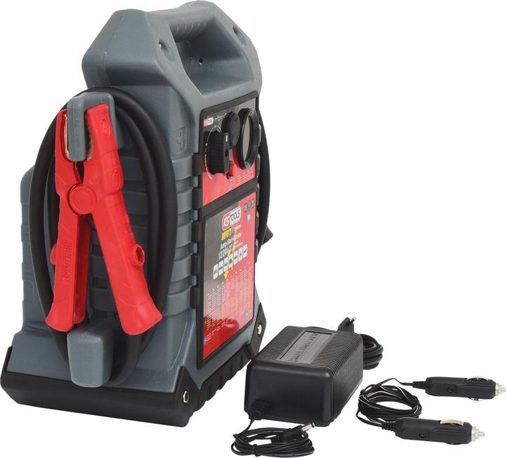 Actual product image KS Tools 12 V + 24 V Batterie-Booster, mobiles Starthilfegerät 1400 A (4400 A, 22000 mAh)