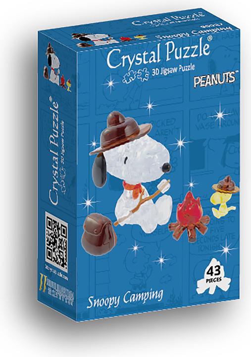 HCM Kinzel Crystal Puzzle - Snoopy Camping (43 pièces)