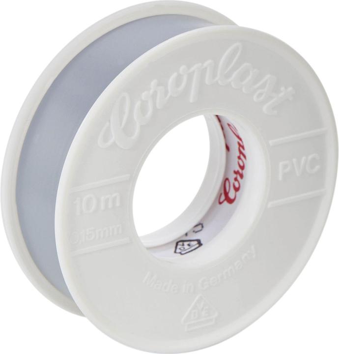 Productafbeelding Coroplast Premium isolatietape Isolerend plakband 0,10x15mm x 10m grijs (15 mm)