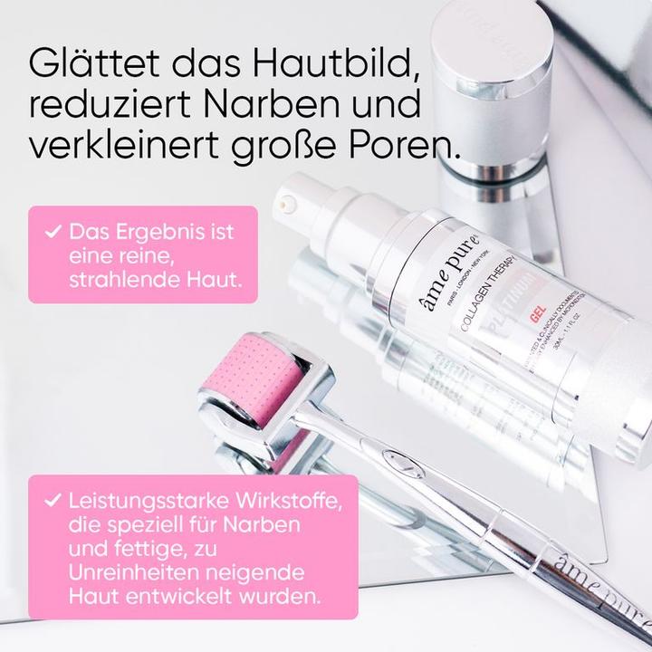 Actual product image Âme pure CIT Face Roller Platinum