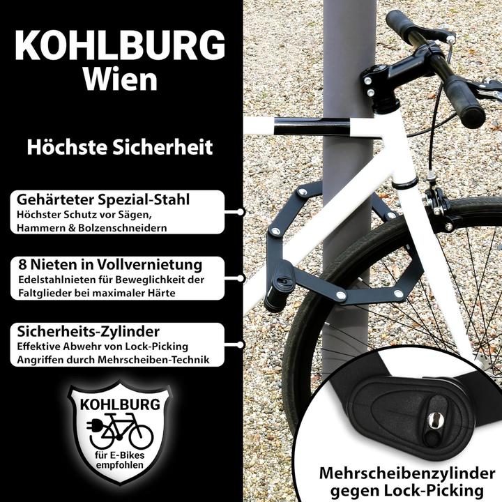 Actual product image Kohlburg Folding lock