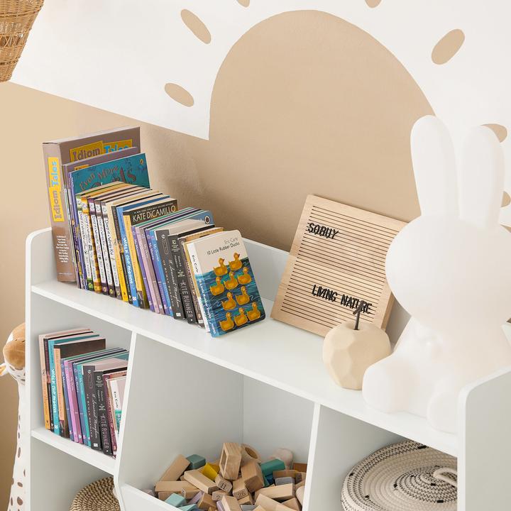 Immagine prodotto SoBuy Libreria per bambini (106 x 30 x 104 cm)