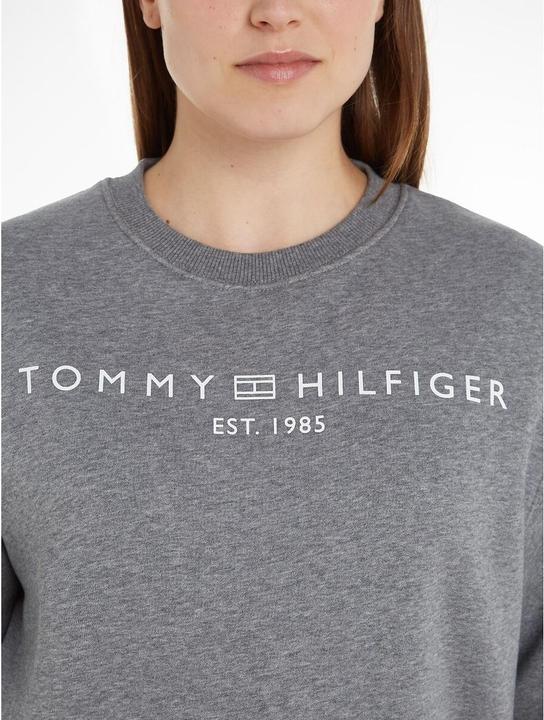 Produktbild Tommy Hilfiger Regular Sweatshirt Dames - Grijs - Maat M (M)