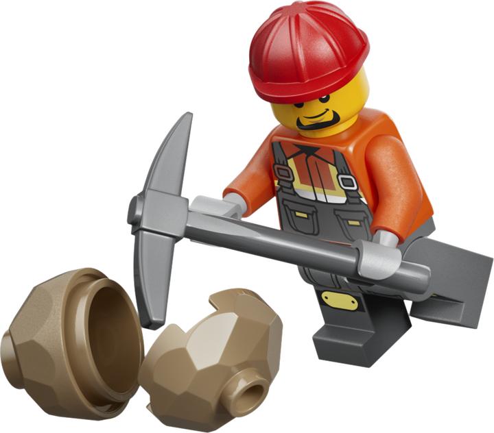 Actual product image LEGO 60480 Gelber Baggerlader