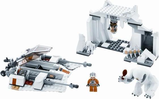 Actual product image LEGO Hoth Wampa Cave (8089, LEGO Star Wars)