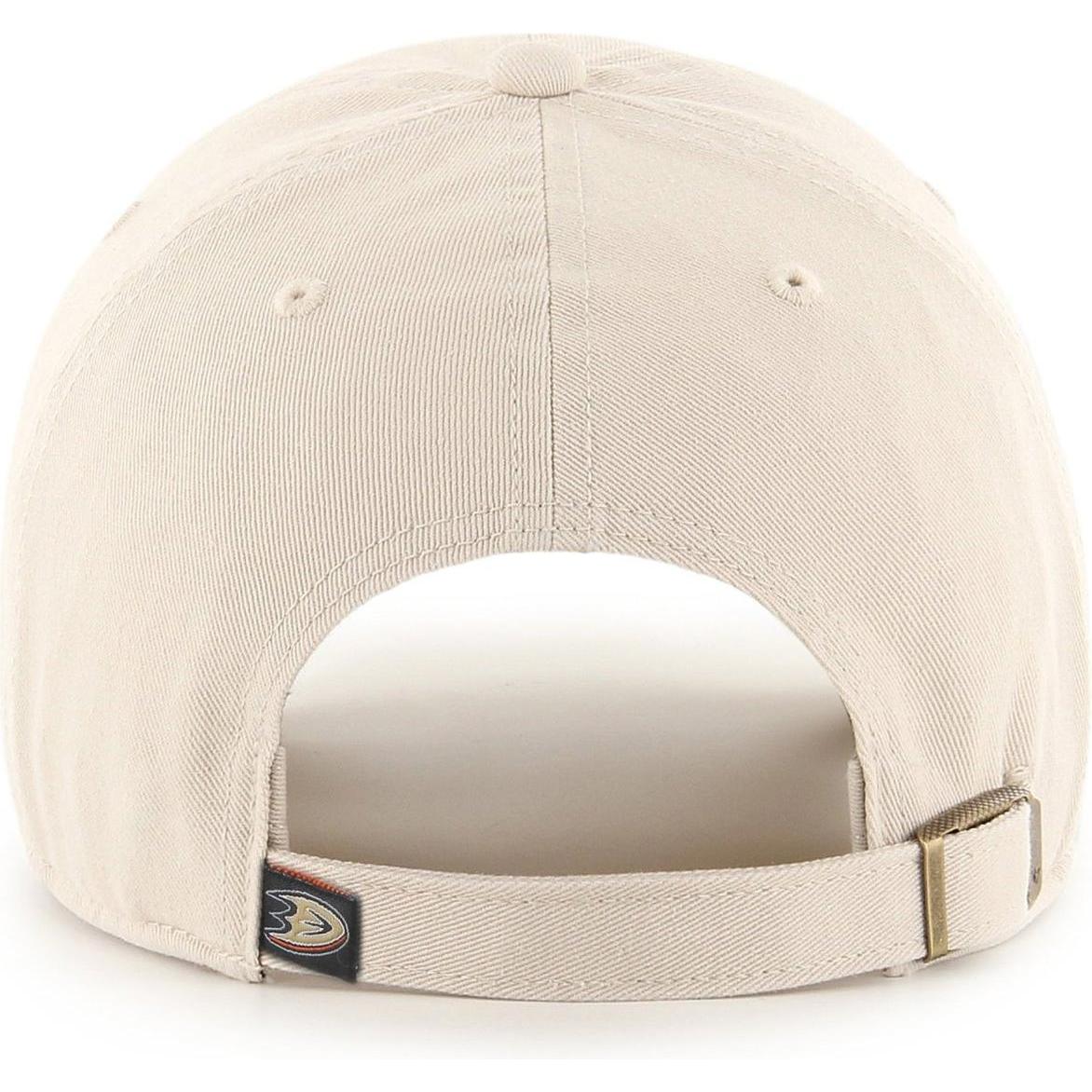 Thumbnail - 47 Brand, Herren, Cap, Clean Up Anaheim Ducks Bone, Beige, (One Size)
