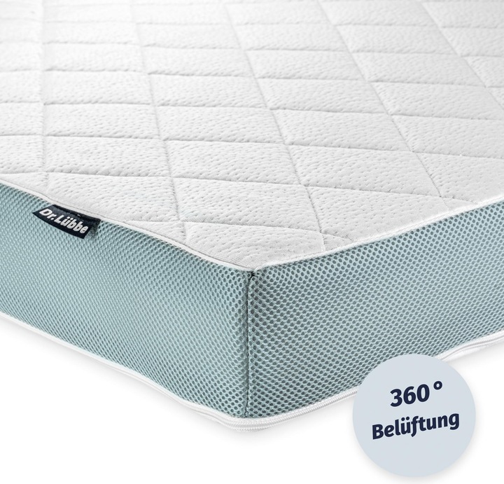 Actual product image Julius Zöllner Youth mattress, Dr Lübbe Junior (90 x 200 x 14 cm)