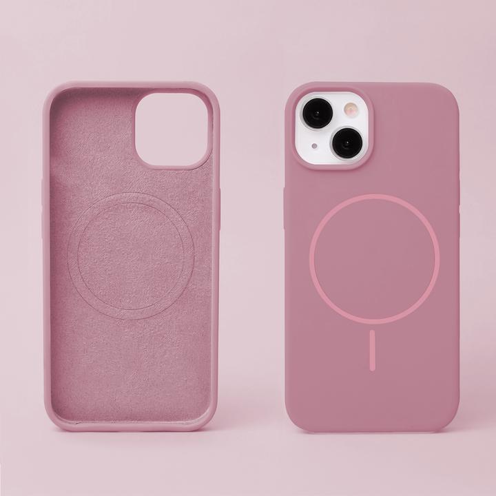 Produktbild OEM Silicone Thin Mag case for iPhone 16 6,1" rose (Apple iPhone 16)
